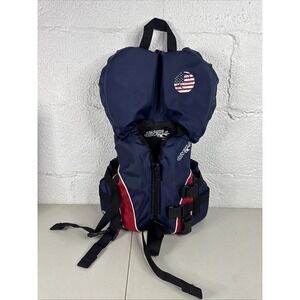 O'Neill INFANT Near Shore USCG Navy Red Life Jacket/Vest Model 740 UNDER 30lb